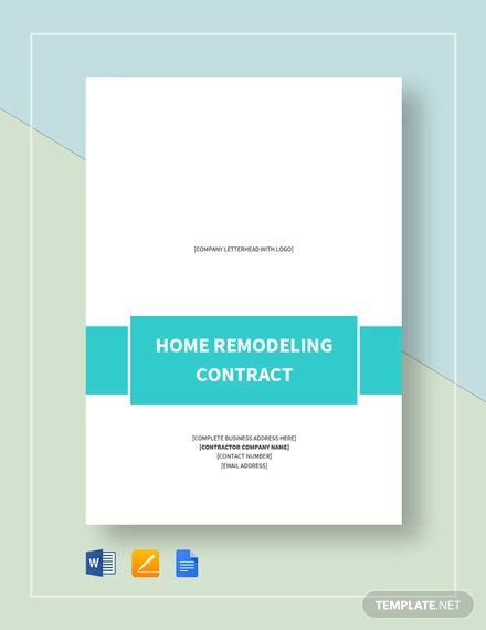 home-remodeling-contract