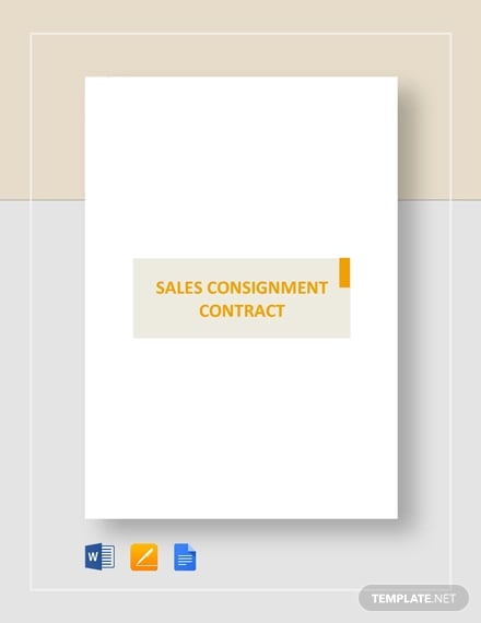 sales consignment
