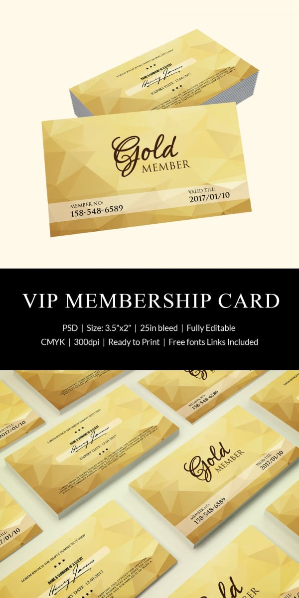 35+ Membership Card Designs & Templates
