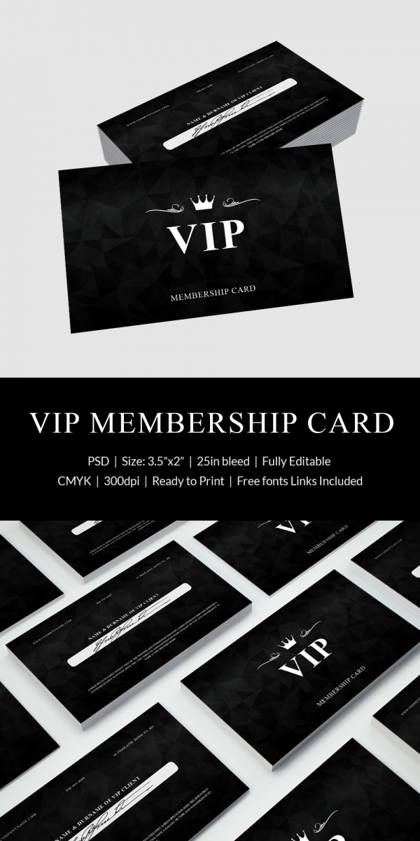 35+ Membership Card Designs & Templates