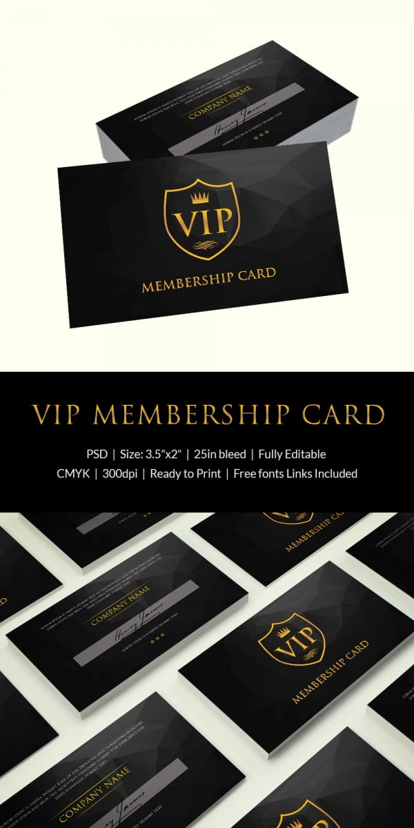 35 Membership Card Designs Templates Free Premium Templates
