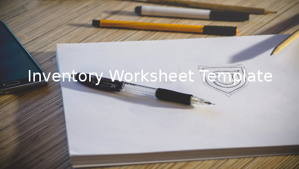 inventory worksheet temp