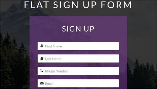 Sign Up Page Template from images.template.net