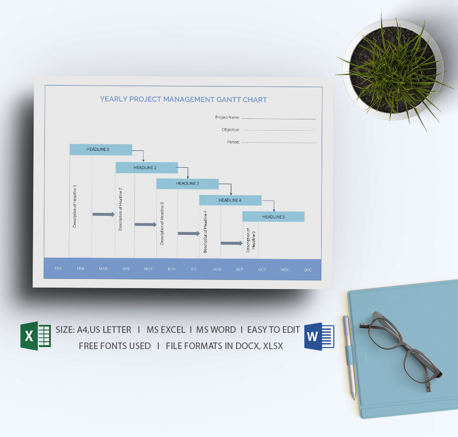 37+ Gantt Chart Templates - DOC, PDF, Excel