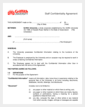 Staff Basic Confidentiality Agreement