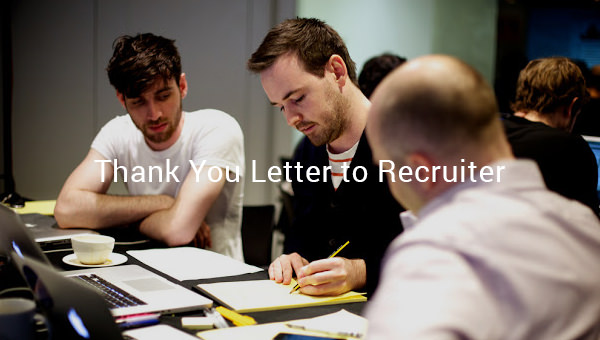 thank you letter to recruiters thank you letter to recruiters