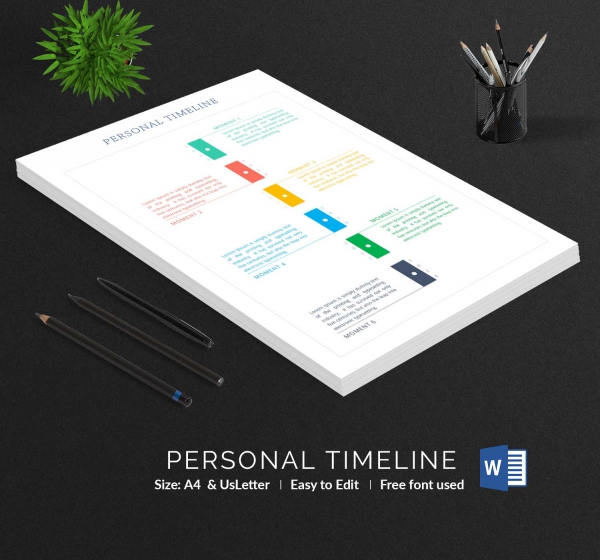 20 Personal Timeline Templates Doc Pdf