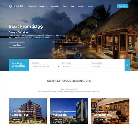 20+ Travel Joomla Themes & Templates