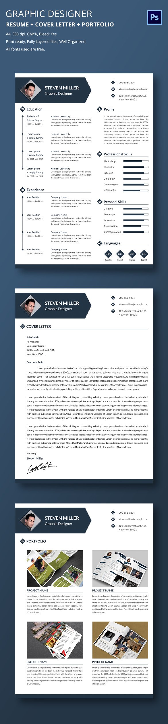 28+ Resume Templates for Freshers - Free Samples, Examples, & Formats Download | Free & Premium ...