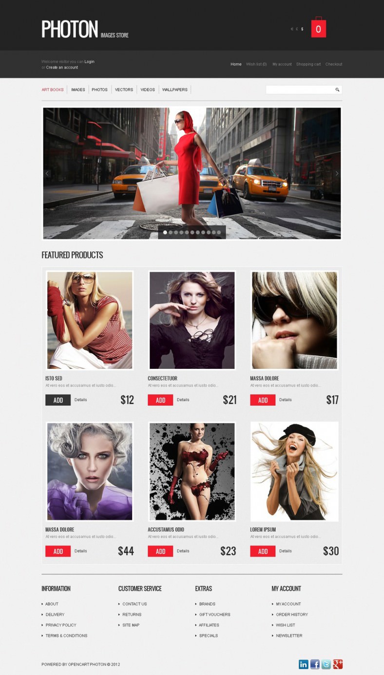 5 Best Art Store Opencart Website Templates Amp Themes Free Premium Templates