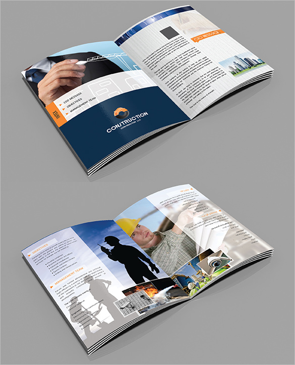 29+ FREE Top Construction Company Brochure Templates - Word, PSD, AI ...