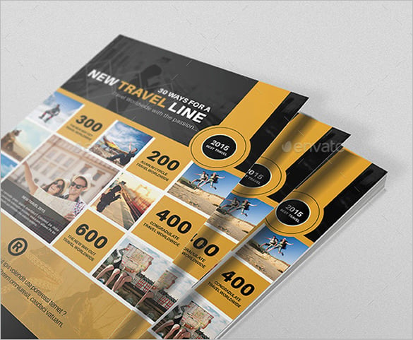 amazing email flyer template for travel promotion