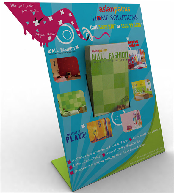 asian paints brochure holder free download