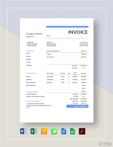 27+ Repair Estimate Templates - Word, PDF, Google Docs, Apple Pages