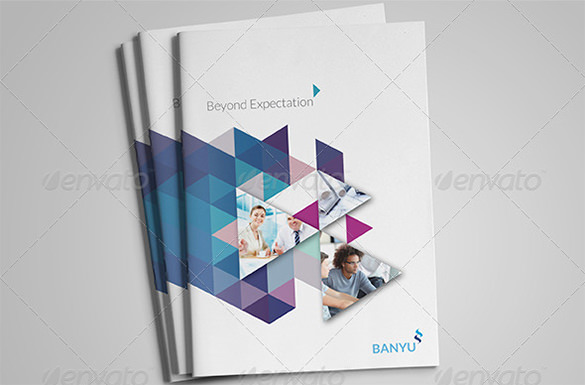 banyu professional corporate brochure templates