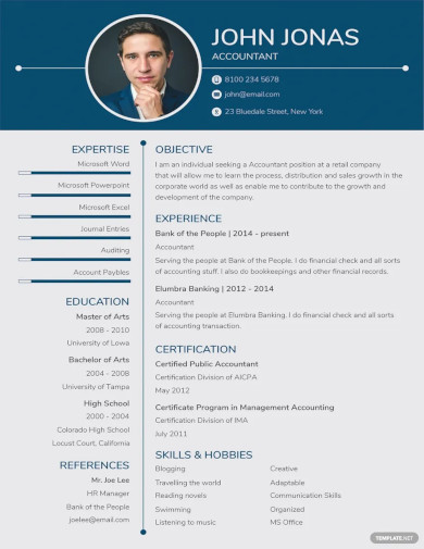 25+ Resume Templates for Freshers - PDF, DOC | Free & Premium Templates