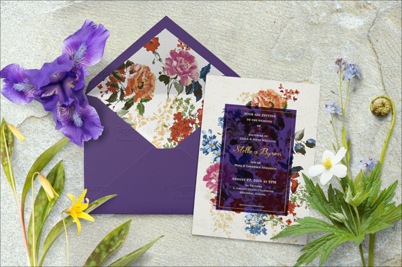 beautifully designed a7 envelope template
