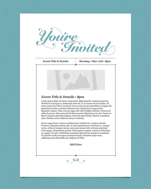 30+ Business Email Invitation Templates PSD, Vector EPS, AI