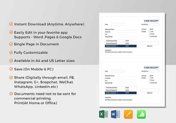 15+ Delivery Receipt Templates - PDF, DOC | Free & Premium ...