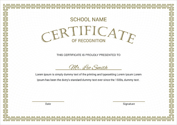 certificate-of-recognition-template