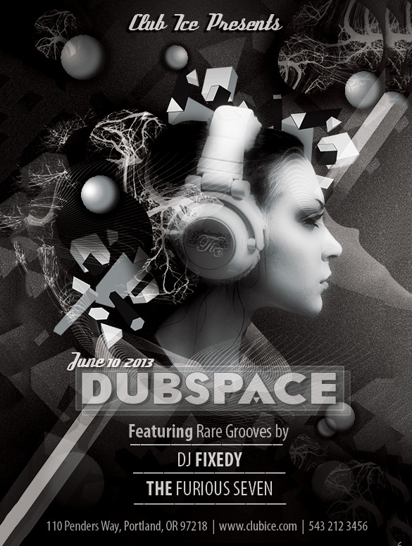 21+ Black and White Flyer Templates PSD, AI, InDesign