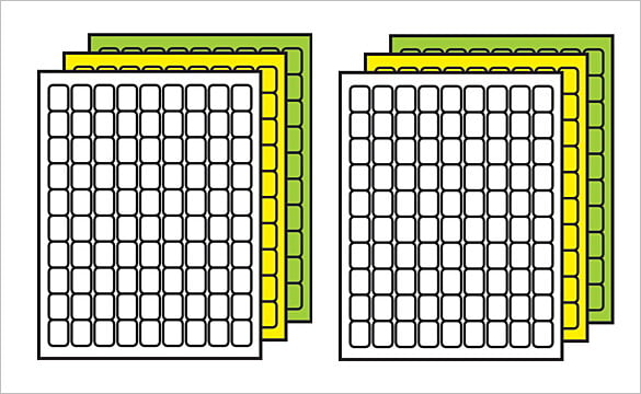 colored multipurpose microsoft spine label template