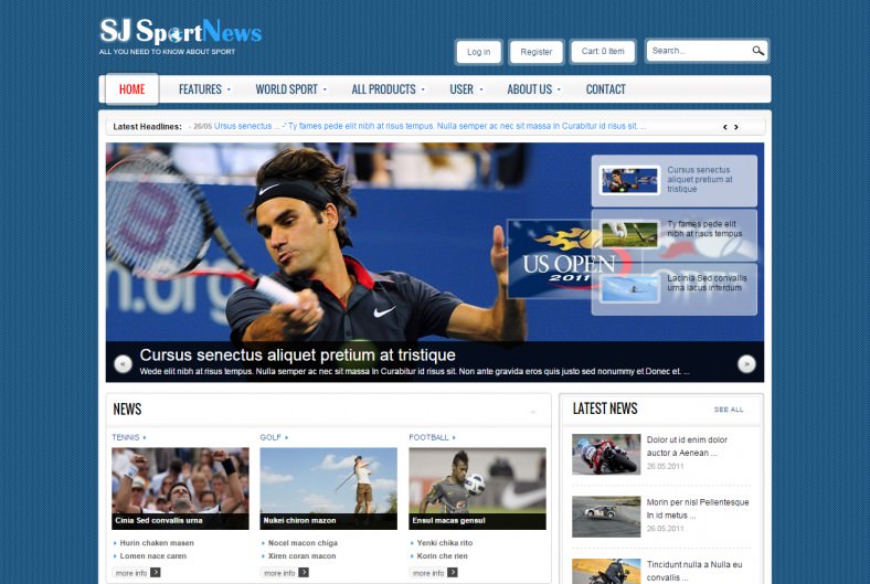 dark blue joomla template for sports news 788x