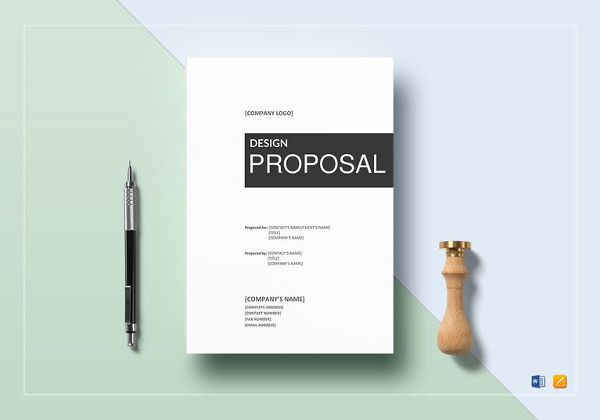 23+ Design Proposal Templates - Word, Pdf, Pages