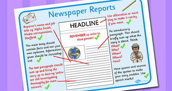 6 Newspaper Report Templates Word Pdf Apple Pages Free Premium Templates