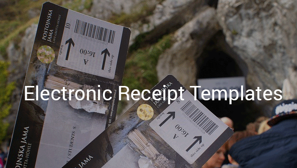 electronic receipt templates