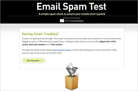 email spam test online spam checking tool