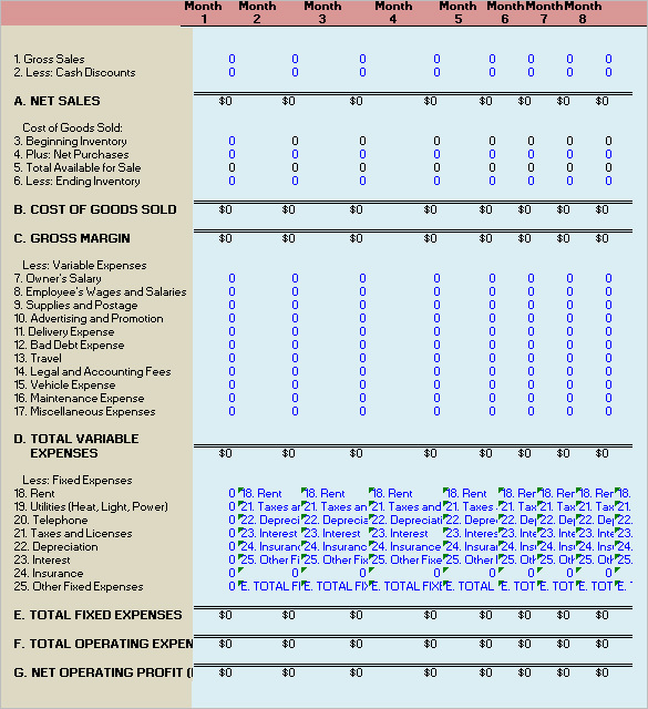 Stock Analysis Report Template