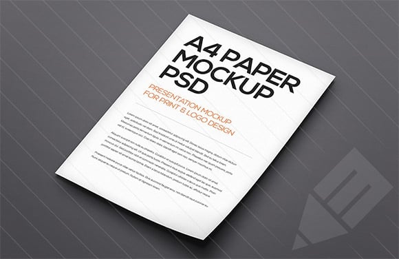 Download A4 Paper PSD Mockup Template - 37+ Free PSD, Indesign ...