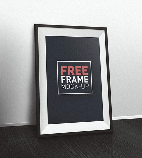 free frame psd mockup template