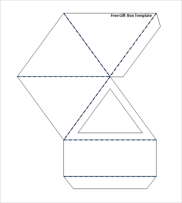 Printable Gift Box Template