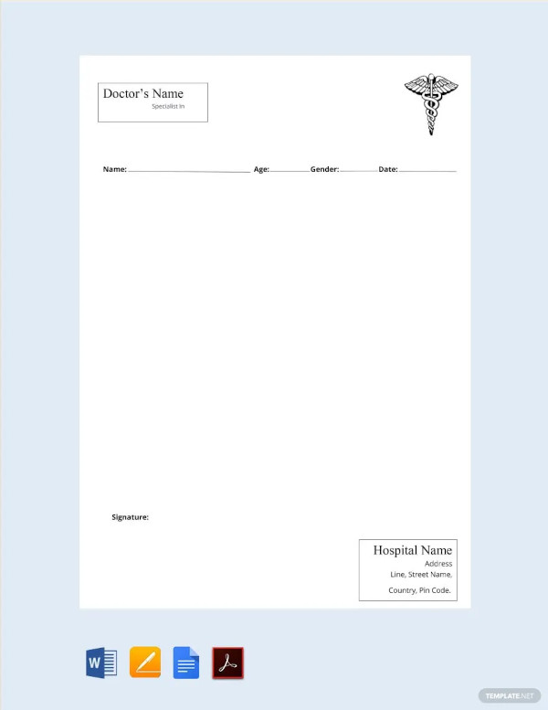 30+ Doctor Prescription Templates - PDF, DOC