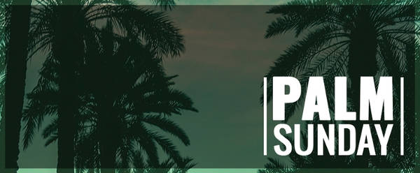 free palm sunday facebook cover template