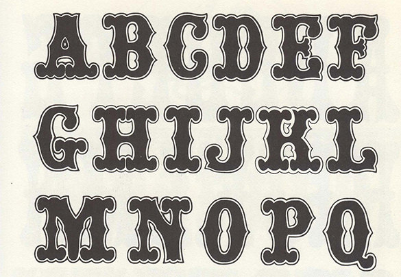 11+ Best Printable Alphabet Letters &amp; Designs