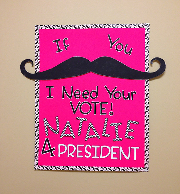 cool poster ideas for student council