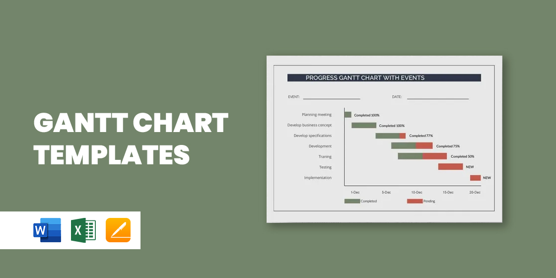 gantt chart template