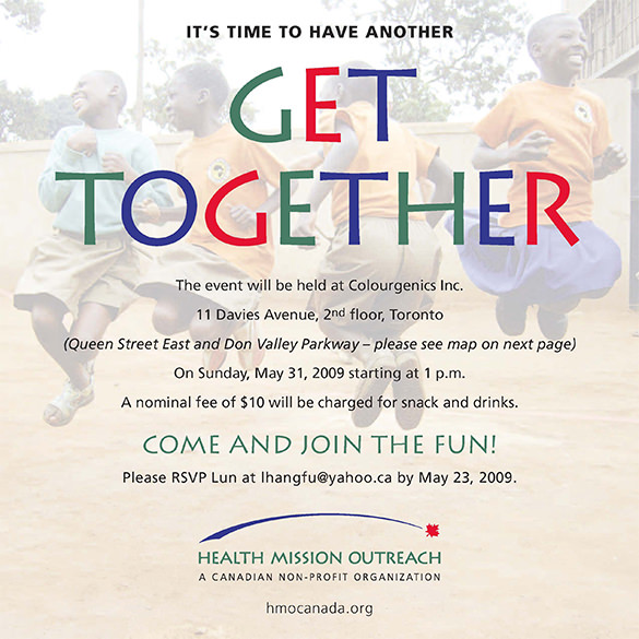 get together invitation wording sample