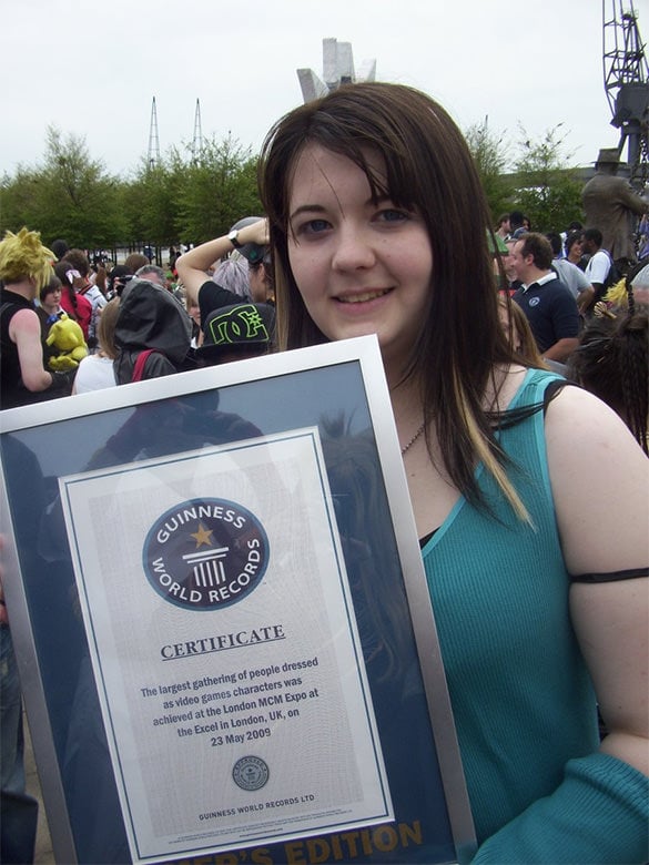 guinness world record achievement certificate