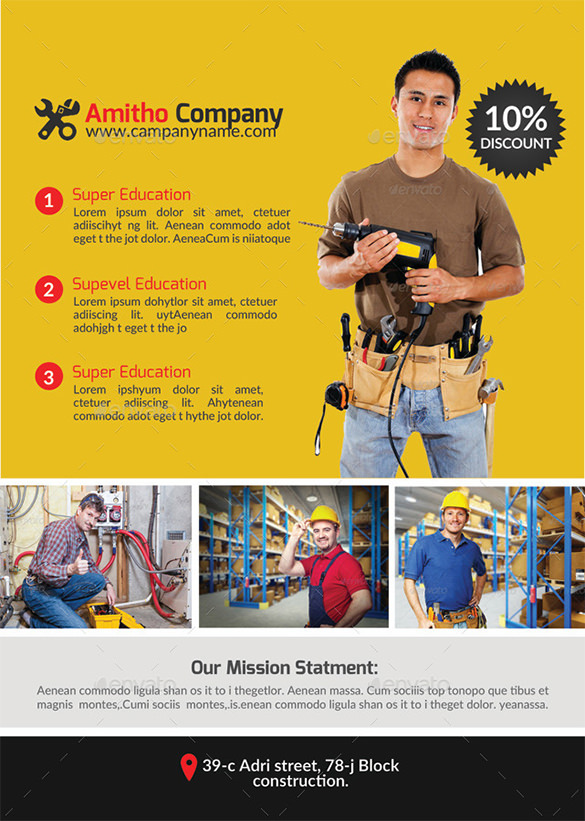 Handyman Flyer Template