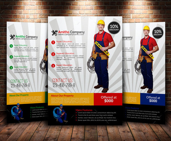 18+ Best Handyman Flyer Templates & Designs! - Word, PSD