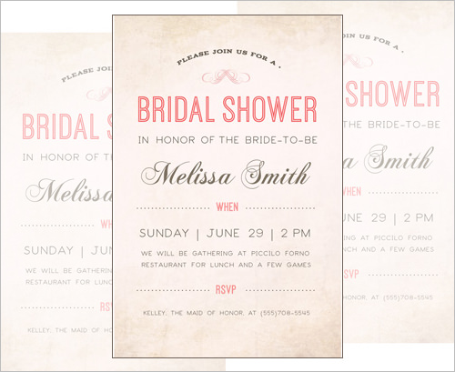 33+ PSD Bridal Shower Invitations Templates