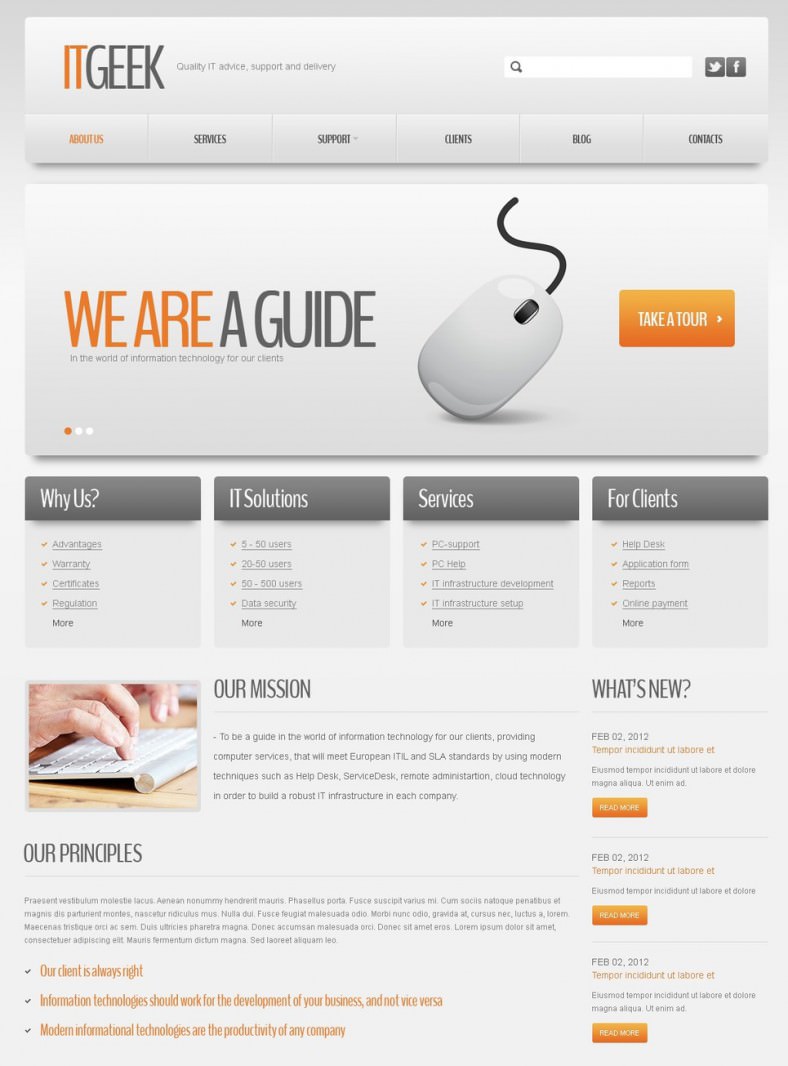 Joomla template dating website
