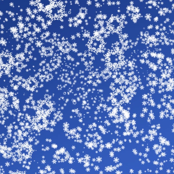 highly detailed snowflake brushes