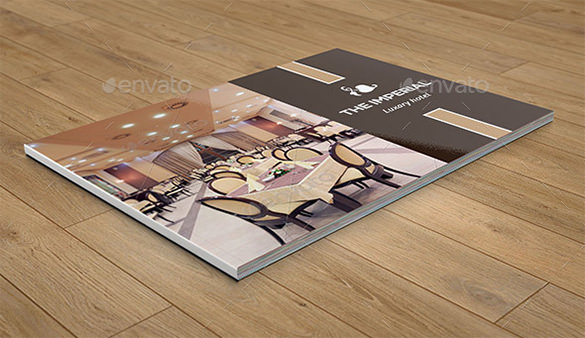 hotel business brochure for 12