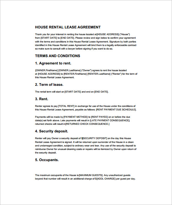 15+ Rental Contract Templates PDF, Google Docs, Word