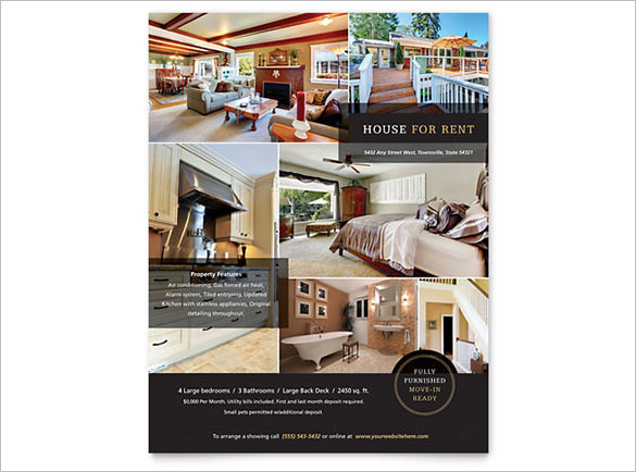 Apartment For Rent Flyer Template Free